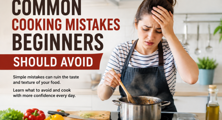 Common Cooking Mistakes Beginners Should Avoid