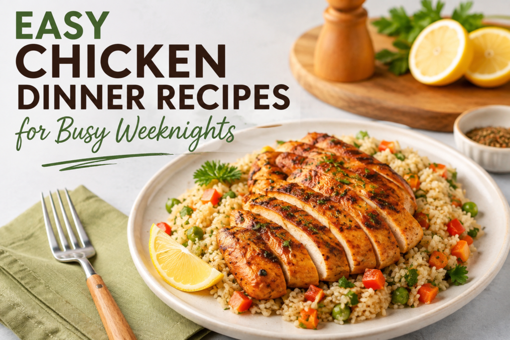 Easy Chicken Dinner Recipes for Busy Weeknights