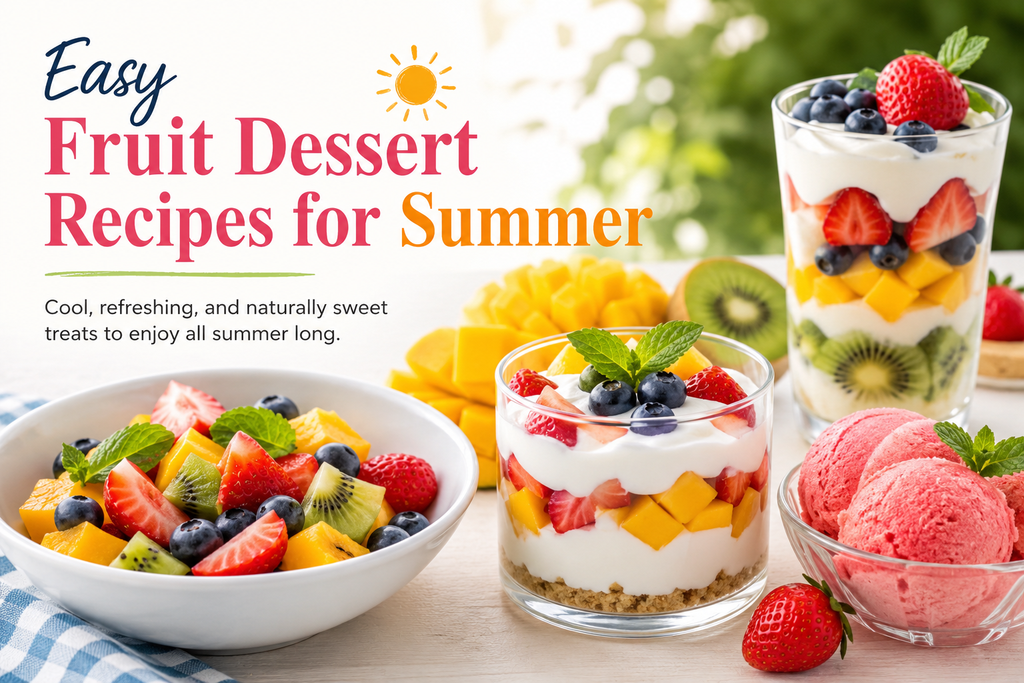 Easy Fruit Dessert Recipes for Summer
