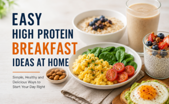 Easy High Protein Breakfast Ideas at Home