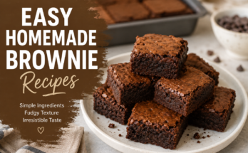 Easy Homemade Brownie Recipes