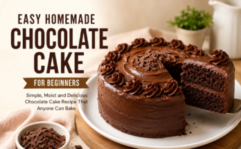 Easy Homemade Chocolate Cake for Beginners