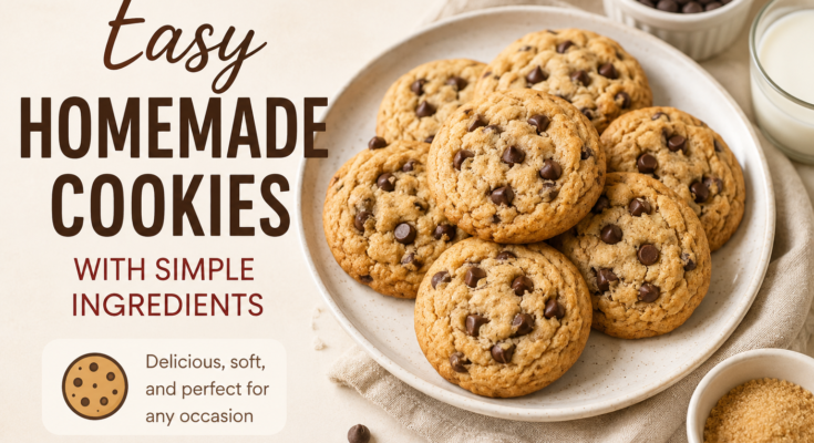 Easy Homemade Cookies With Simple Ingredients