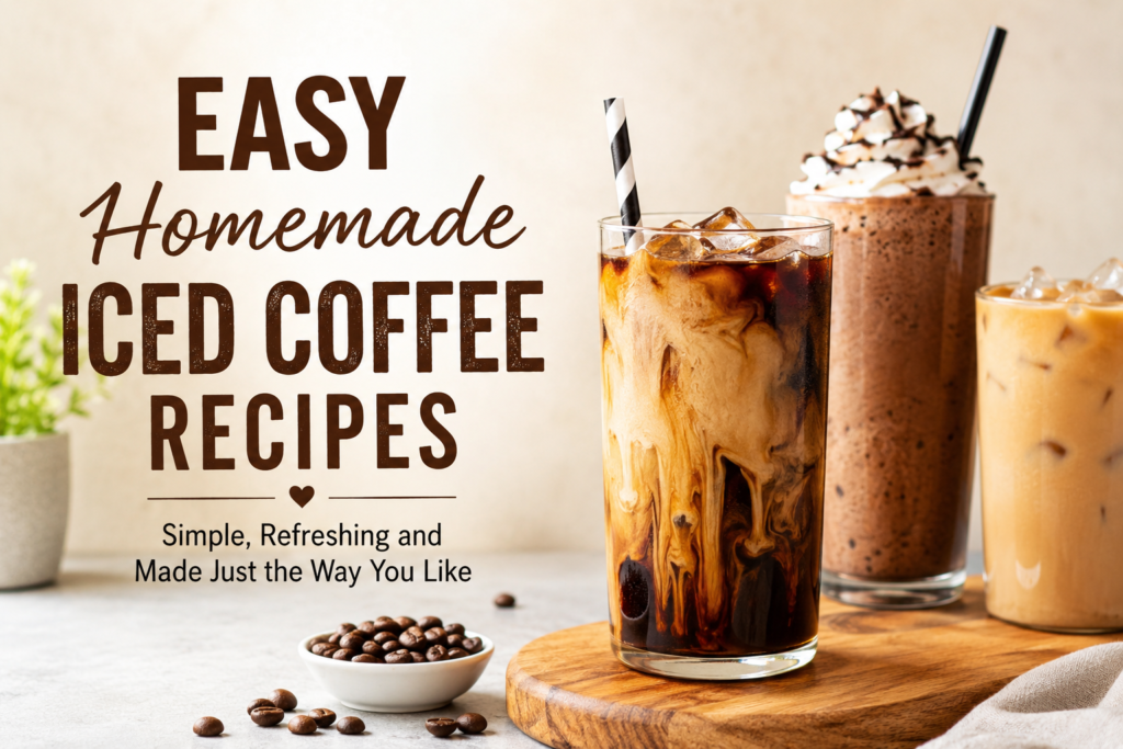 Easy Homemade Iced Coffee Recipes