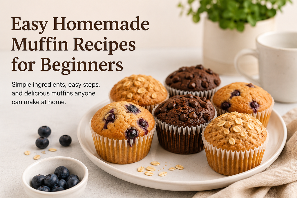 Easy Homemade Muffin Recipes for Beginners