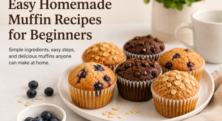 Easy Homemade Muffin Recipes for Beginners