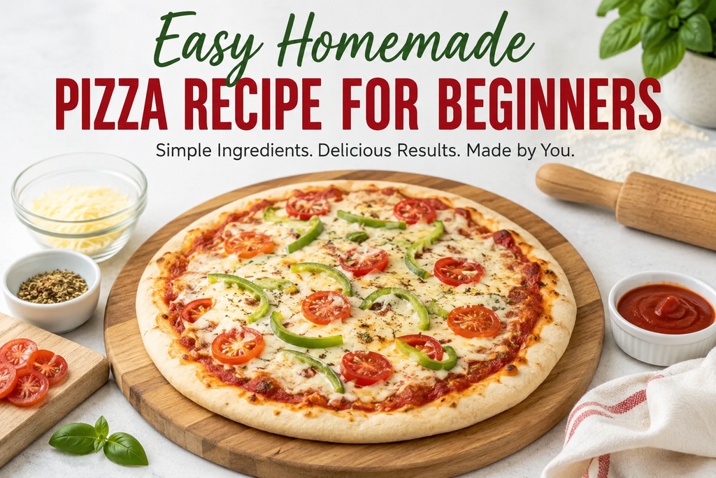 Easy Homemade Pizza Recipe for Beginners