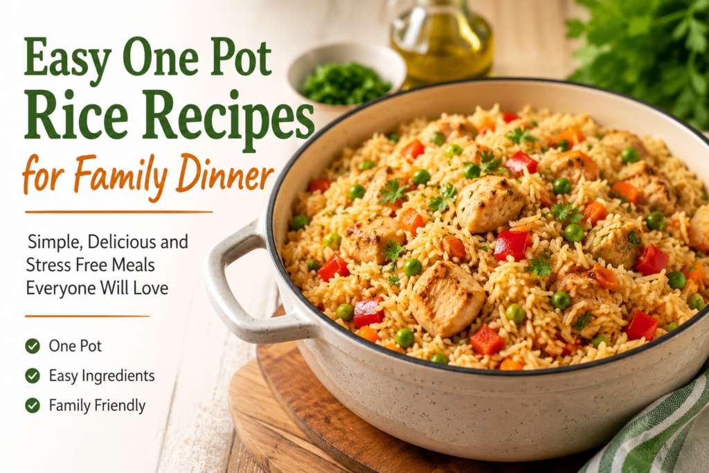 Easy One Pot Rice Recipes for Family Dinner