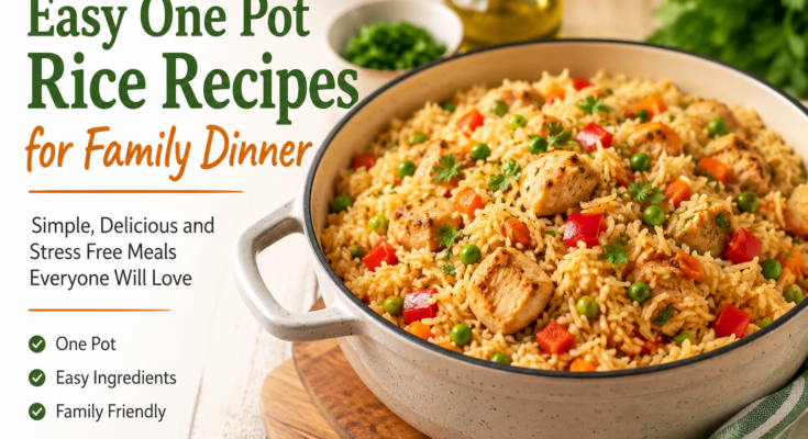 Easy One Pot Rice Recipes for Family Dinner