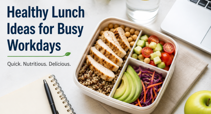 Healthy Lunch Ideas for Busy Workdays