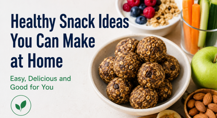 Healthy Snack Ideas You Can Make at Home