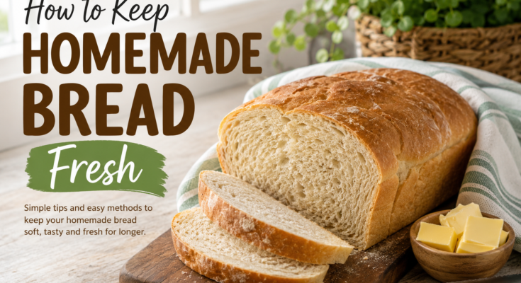 How to Keep Homemade Bread Fresh