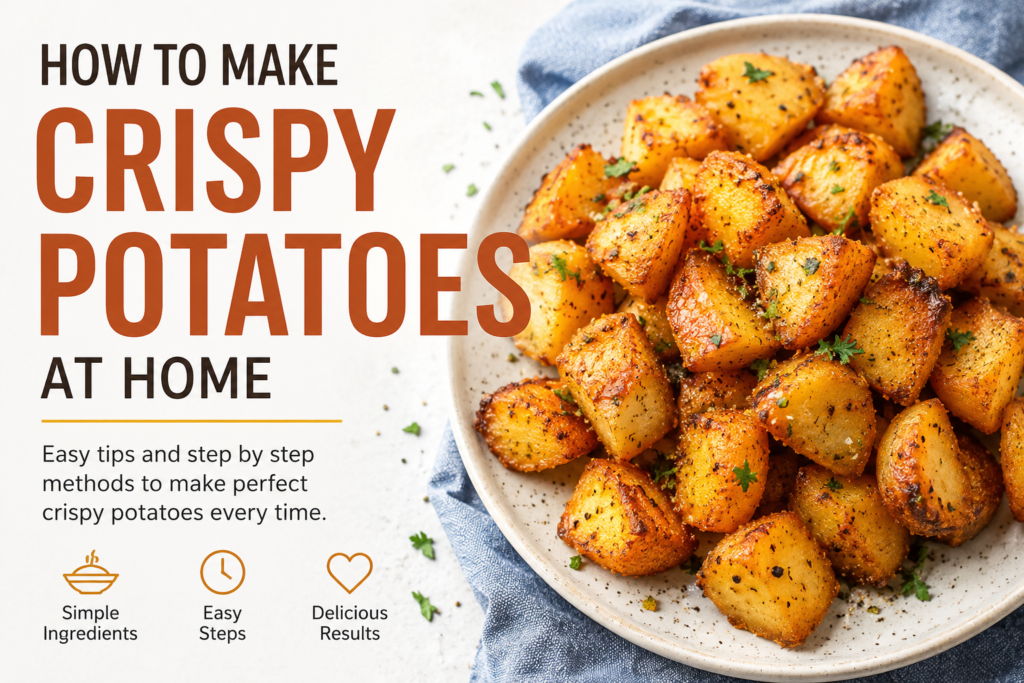 How to Make Crispy Potatoes at Home