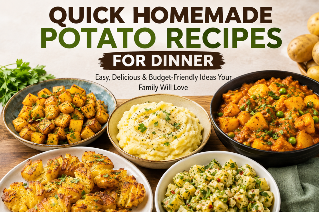 Quick Homemade Potato Recipes for Dinner