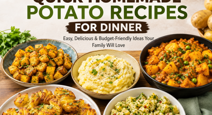 Quick Homemade Potato Recipes for Dinner