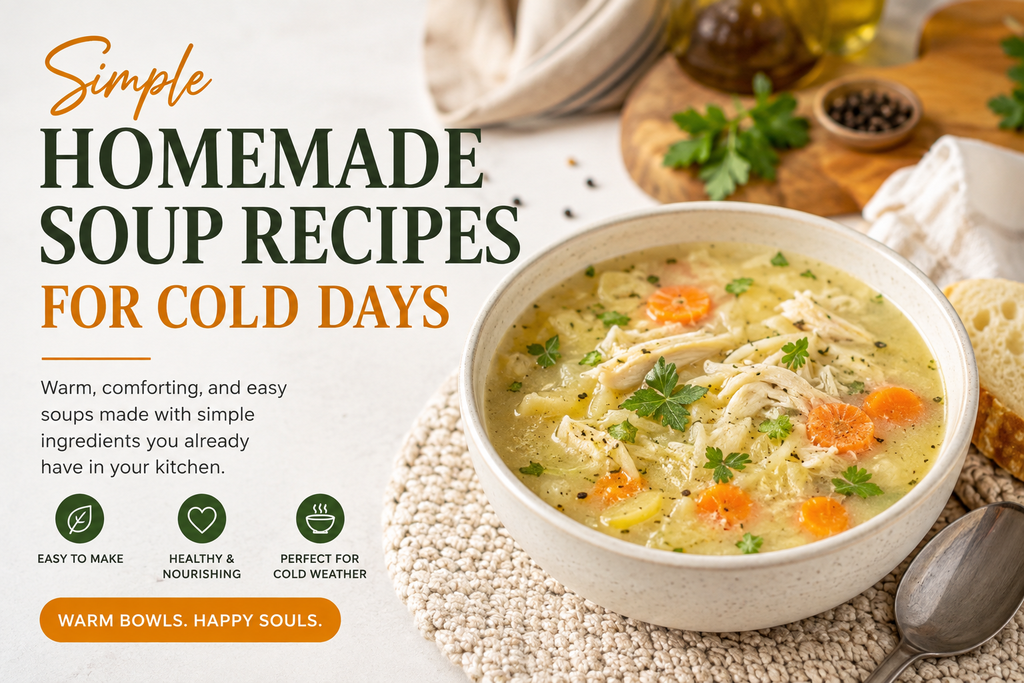 Simple Homemade Soup Recipes for Cold Days