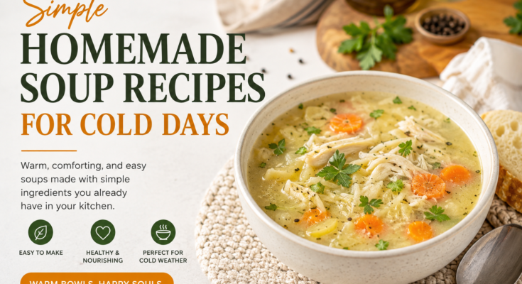 Simple Homemade Soup Recipes for Cold Days