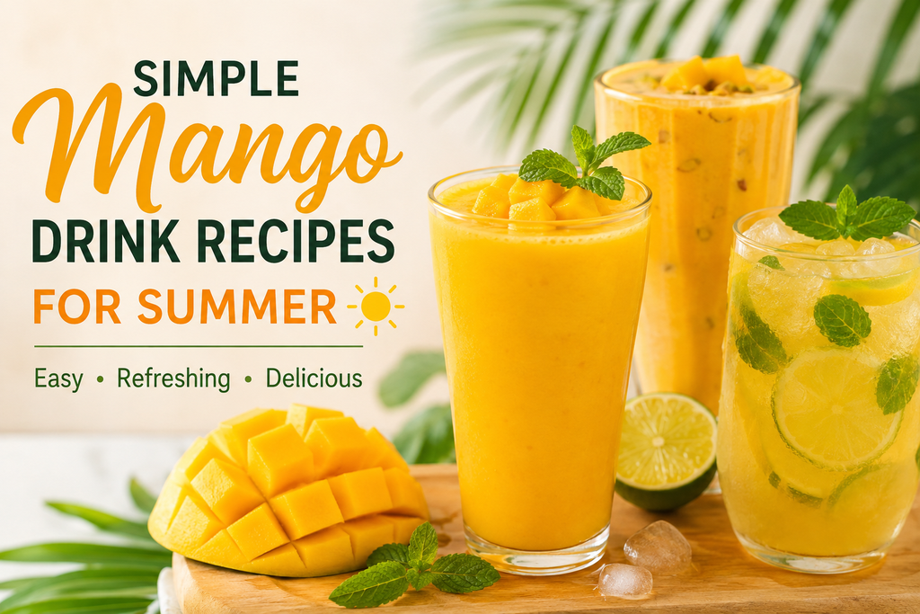 Simple Mango Drink Recipes for Summer