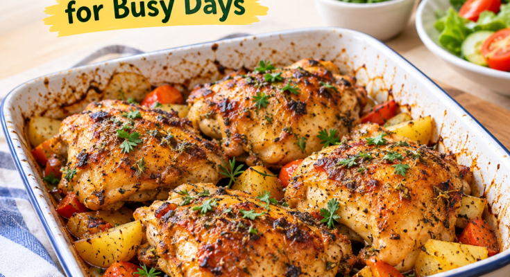 Easy Baked Chicken Recipe for Busy Days