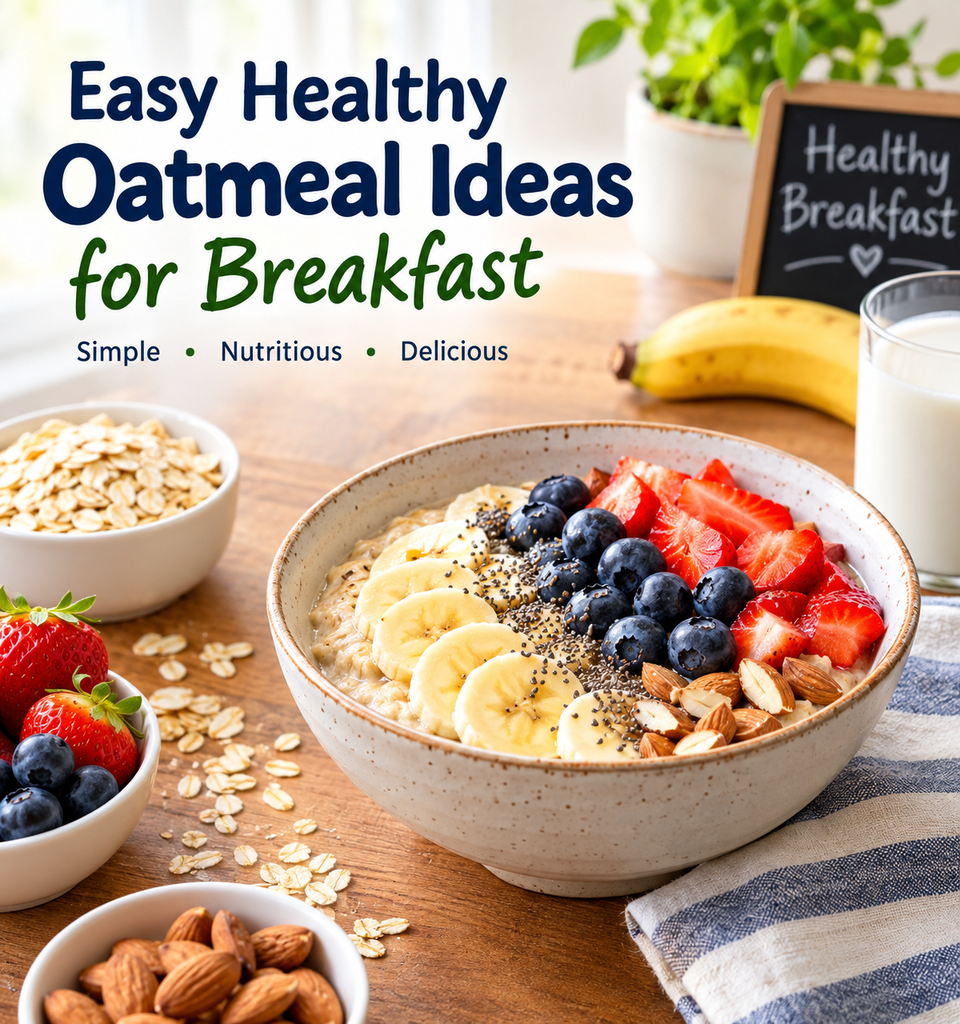 Easy Healthy Oatmeal Ideas for Breakfast