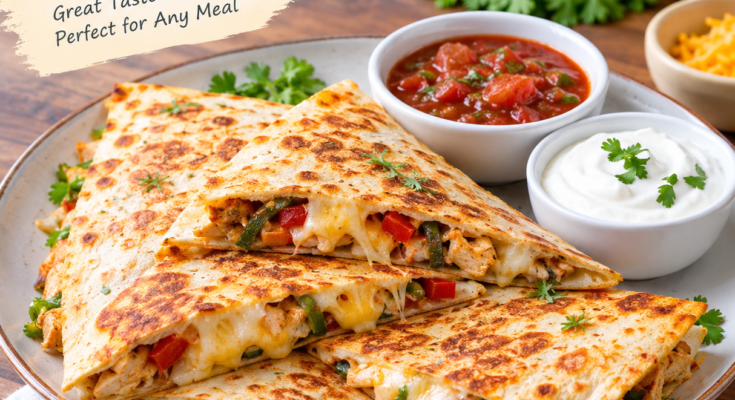 Easy Homemade Quesadilla Recipe