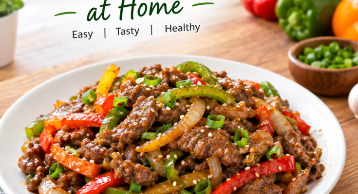 Quick Beef Stir Fry Recipe at Home