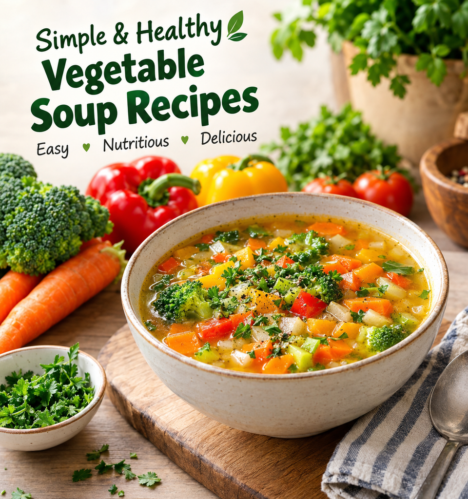 Simple Healthy Vegetable Soup Recipes