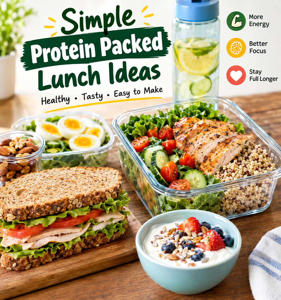 Simple Protein Packed Lunch Ideas