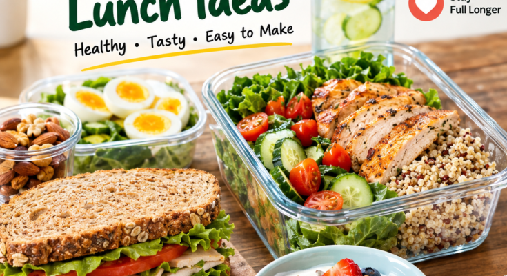 Simple Protein Packed Lunch Ideas
